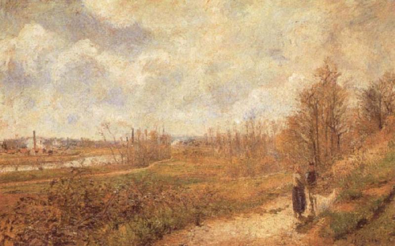Camille Pissarro Path at Le Chou